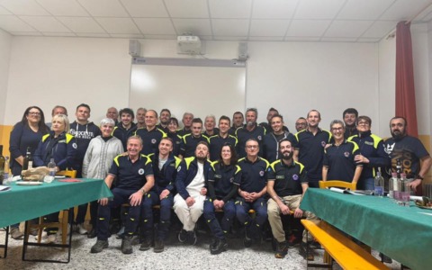 Celebrazione annuale del gruppo di Protezione Civile di Teglio