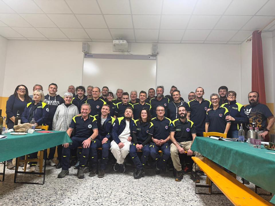 Celebrazione annuale del gruppo di Protezione Civile di Teglio