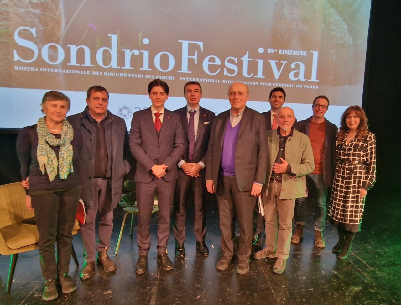 Celebrazione del 70° anniversario di Italia Nostra al Sondrio Festival