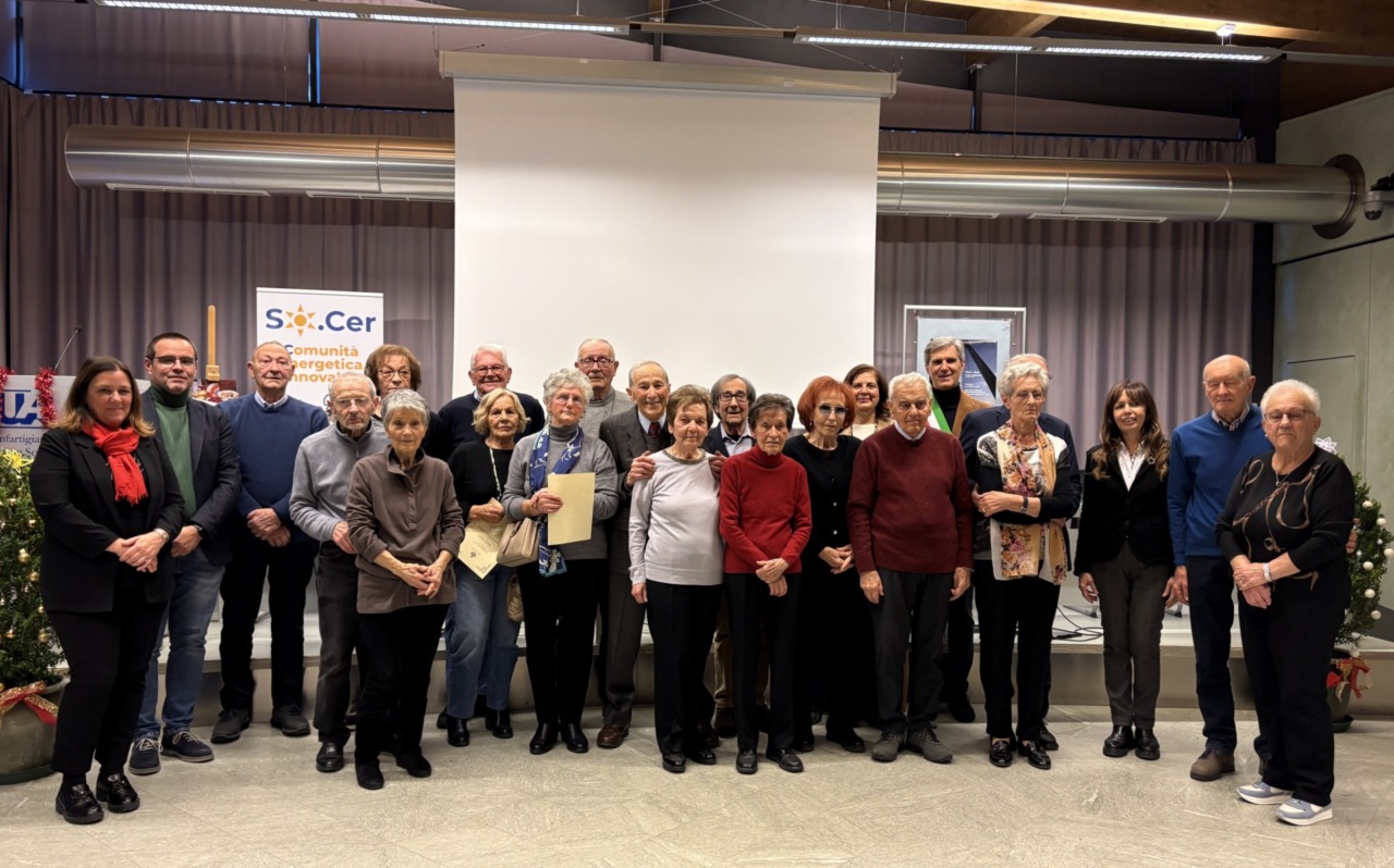 Il Comune di Sondrio onora le coppie che festeggiano le nozze d’oro e di diamante nel 2025