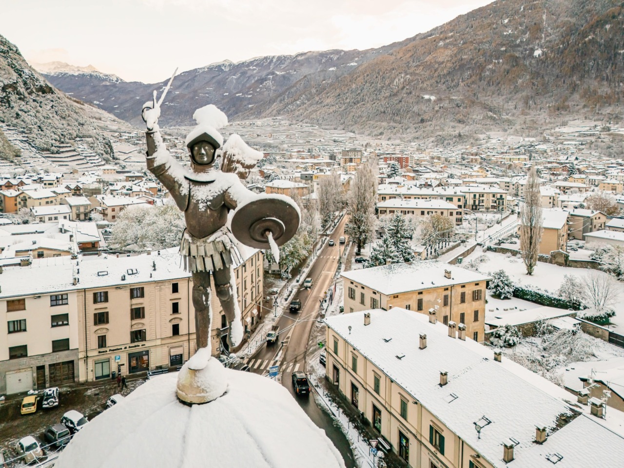 La Torcia Olimpica in viaggio nella Media Valle