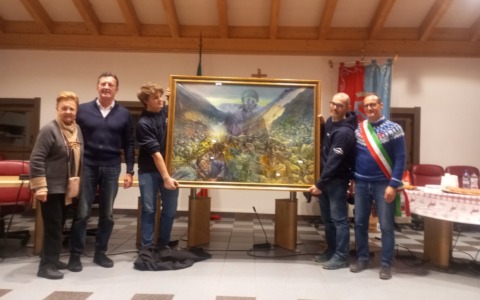 Riconoscimento per Elvio Mainardi: un’opera donata al Comune