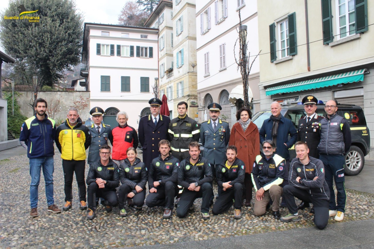 Sessantesimo anniversario del Soccorso Alpino della Guardia di Finanza