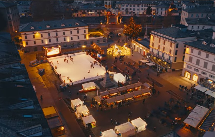 Sondrio celebra il Natale con un video promozionale