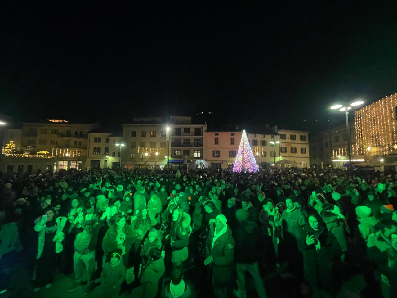 Celebrazioni di Fine Anno in Piazza Cavour
