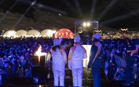 La Fiamma Olimpica arriva a Livigno