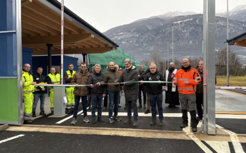 Inaugurato il Centro Intercomunale Raccolta Rifiuti