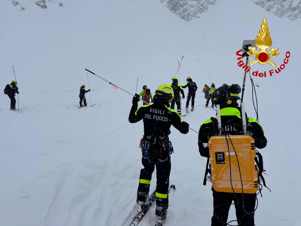 Sospese le operazioni di ricerca per il disperso sul Monte Spluga