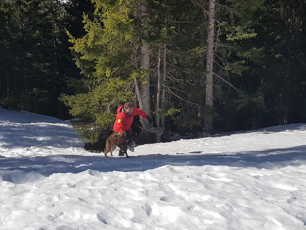 Un escursionista smarrito in Val Belviso