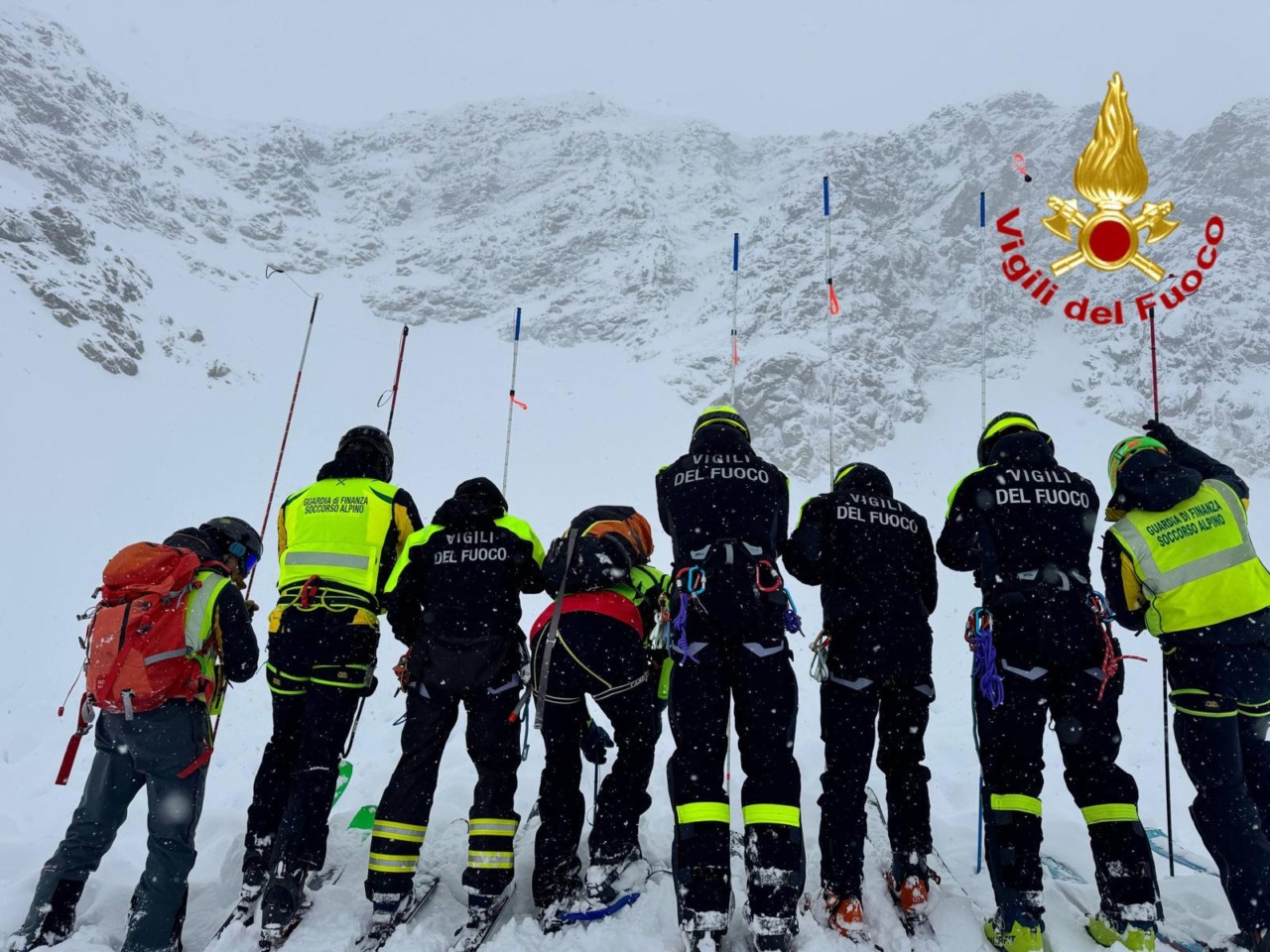 Valanga a Livigno: otto persone coinvolte