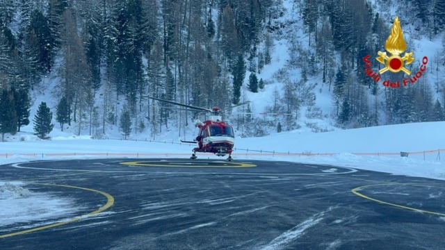 Valanga sopra Fusine, due persone a rischio