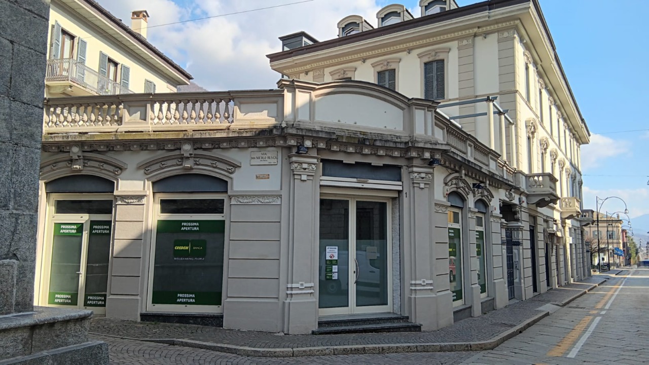 Credem investe in Valtellina con l’apertura di una nuova filiale a Sondrio