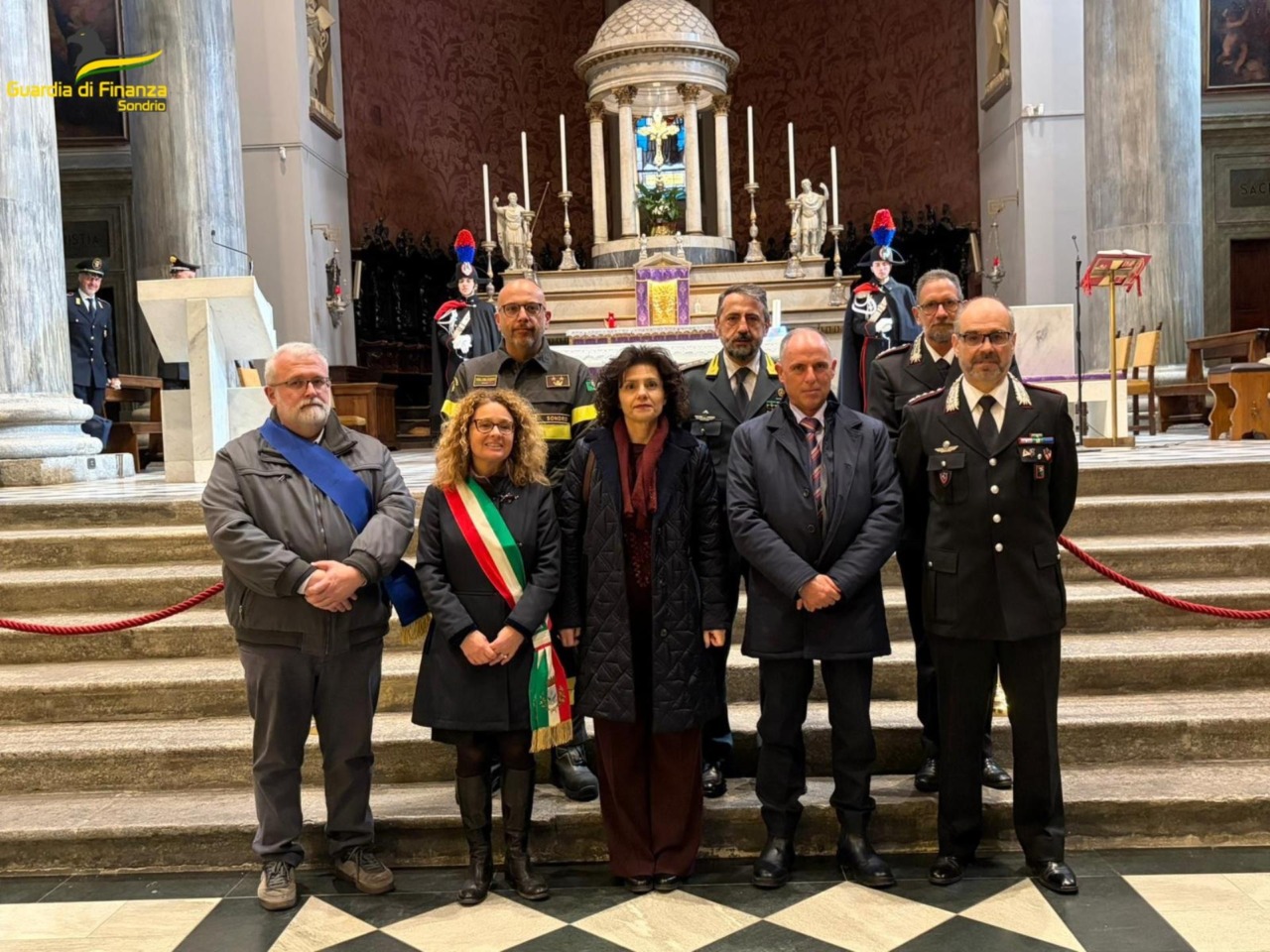 Il Precetto Pasquale interforze si è svolto a Sondrio