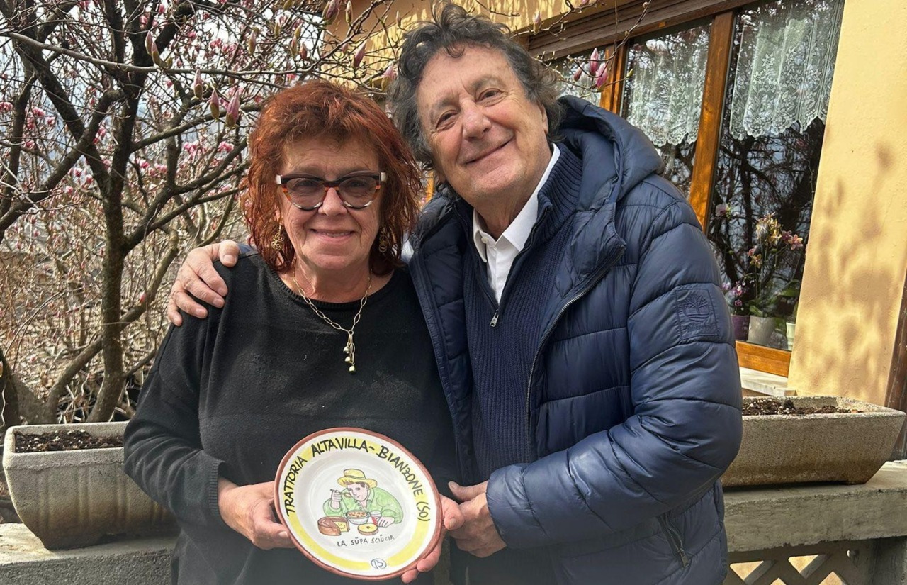 Il rinvio dello show e Iacchetti a Bianzone per i pizzoccheri