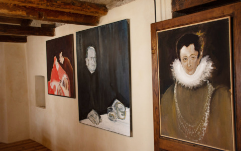 Inaugurazione della mostra di Wanda Guanella il 3 aprile con ARTipasto