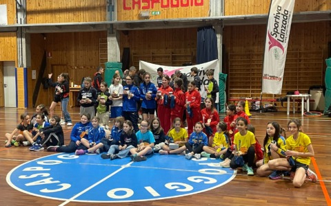 Indoor Malenca: al Palazzetto di Caspoggio, 150 Esordienti in azione