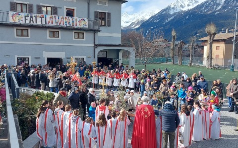 Domenica delle Palme: la processione ricorda l’ingresso di Gesù a Gerusalemme