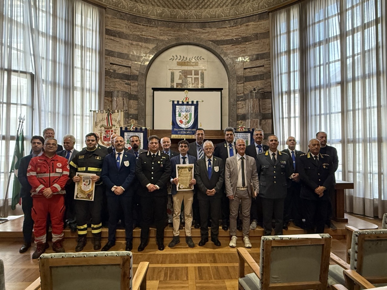 Inaugurata la Sezione provinciale dell’Unimri a Sondrio