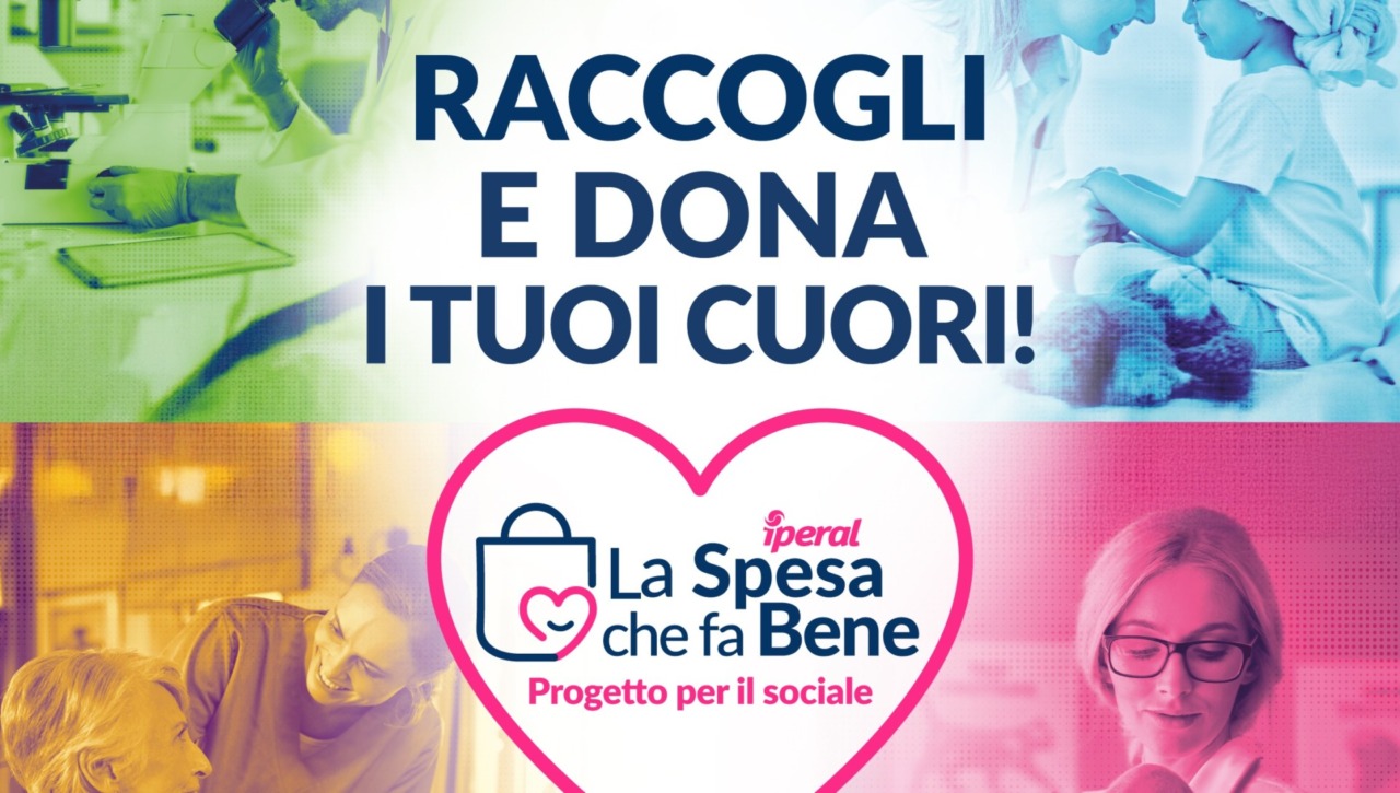 Iperal e Fondazione AG&B Tirelli: 350 mila euro per il volontariato