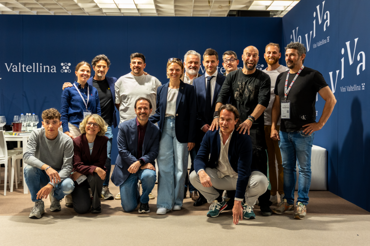 La campionessa Arianna Fontana rappresenta la Valtellina a Vinitaly