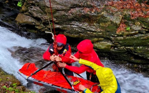 Formazione del Soccorso Alpino in Valgerola