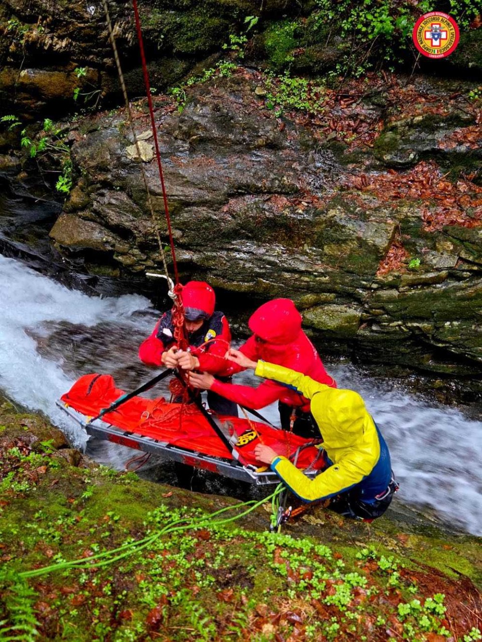Formazione del Soccorso Alpino in Valgerola