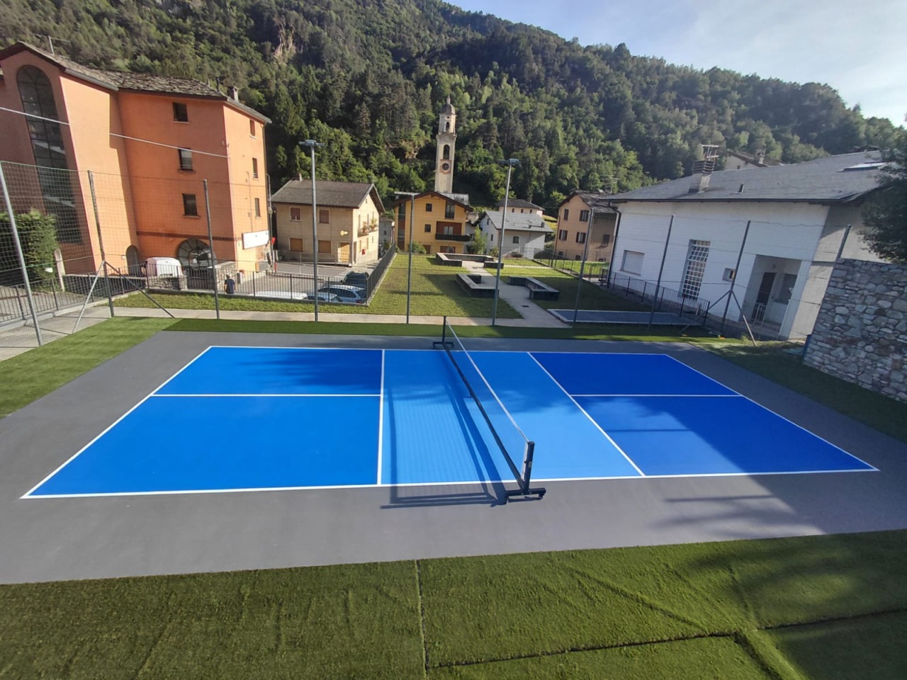 Inaugurazione del campo di pickleball a Prosto di Piuro