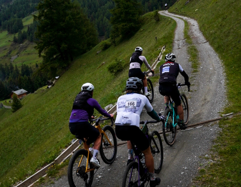 Debutto del Gravel alla Stelvio Santini, grande successo