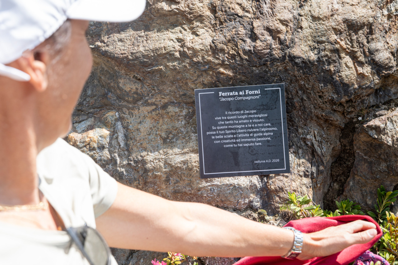 Inaugurata la Ferrata dedicata a Jacopo Compagnoni a Santa Caterina