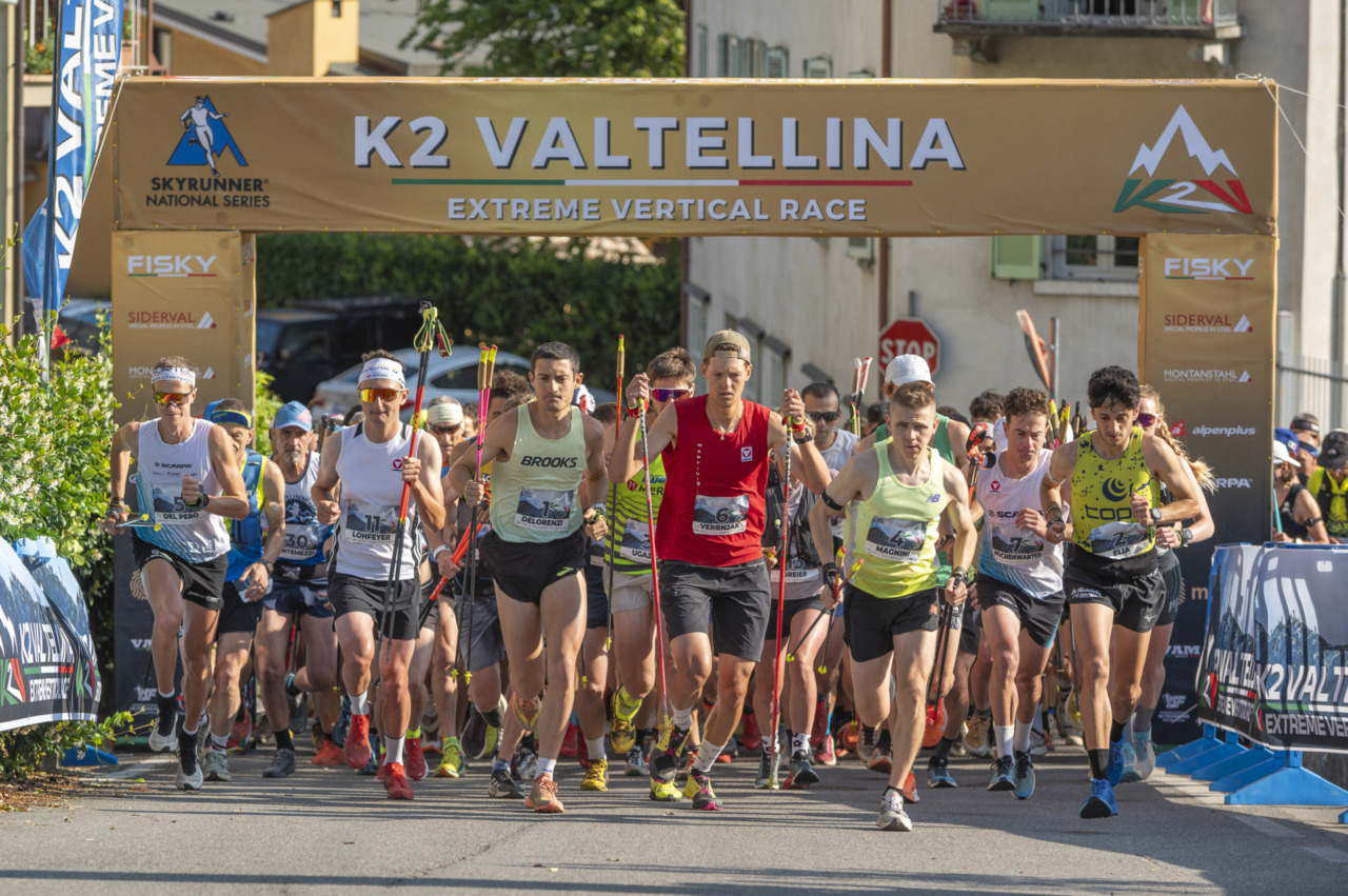 K2 Valtellina Vertical Extreme, Fiorillo Camesi trionfa e sfiora il record