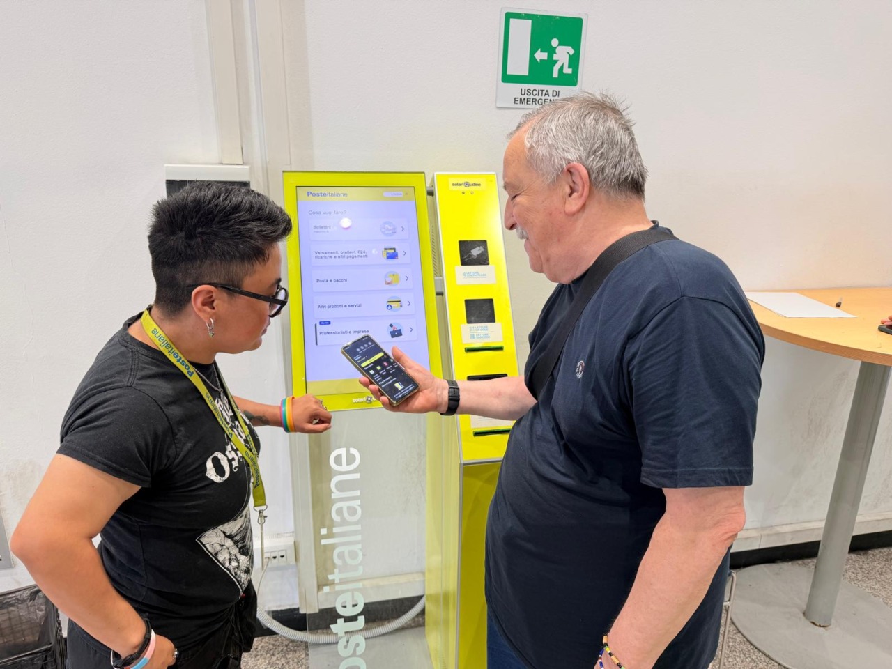 Un numero crescente di over 80 utilizza l’app di Poste Italiane