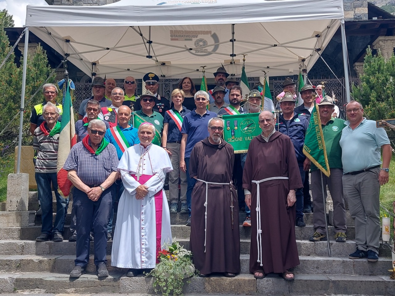 Celebrazione in memoria dei 166 operai scomparsi durante la costruzione di dighe