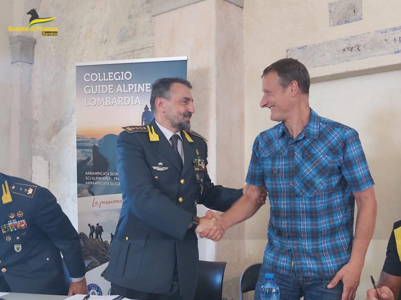 Collegio Guide Alpine e Guardia di Finanza: uniti per la sicurezza in montagna