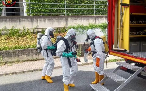 Emergenza per sversamento di mercurio a Sondrio