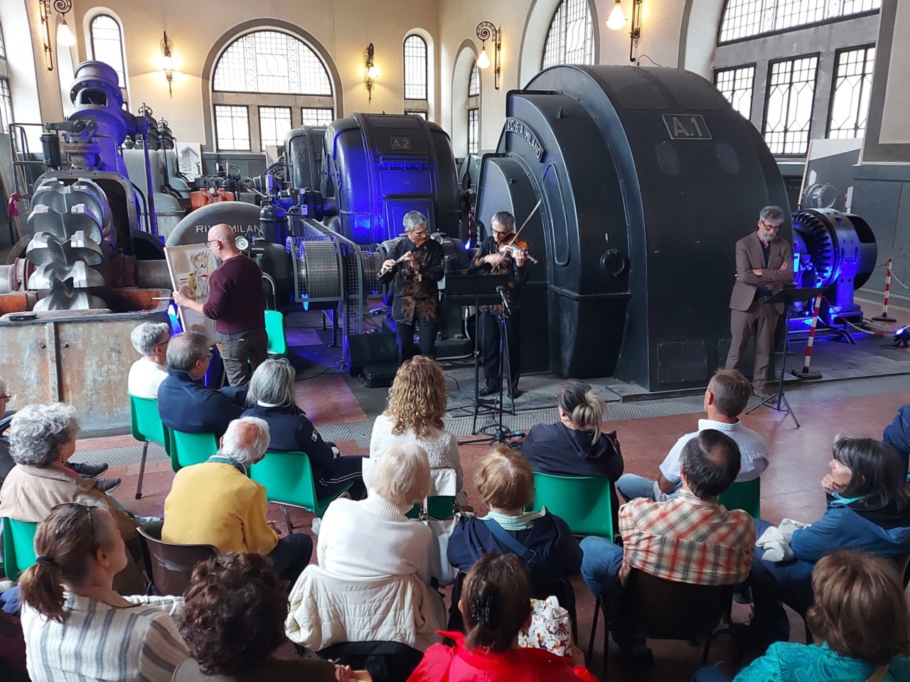 Il flauto magico di Mozart risuona nella Centrale di Fraele