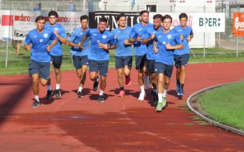 Inizia il raduno precampionato della Nuova Sondrio