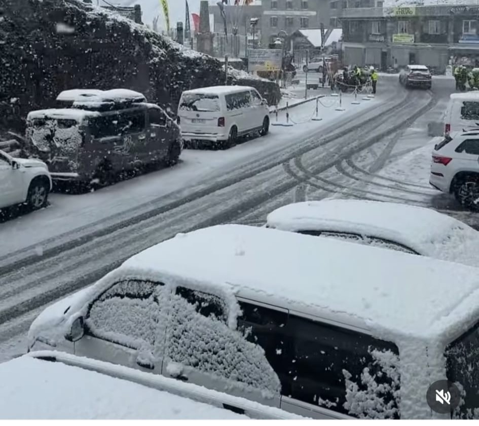 Neve a luglio: il caldo si allontana e spunta la bianca sorpresa