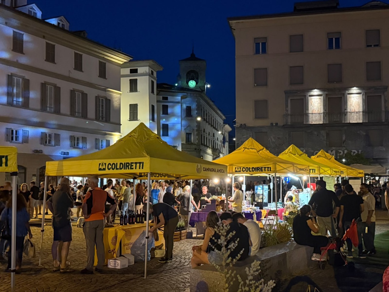 Notte Gialla di Coldiretti, un successo che va oltre le aspettative