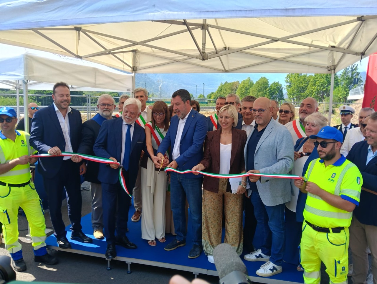 Inaugurata la variante di Tirano alla Statale 38 dello Stelvio